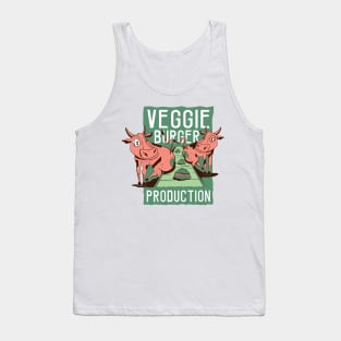 VEGGIE BURGER FUNNY Tank Top